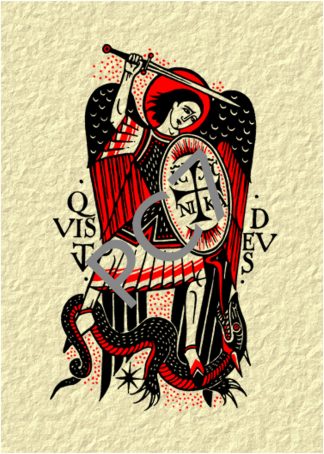 St Michael Prayer Card